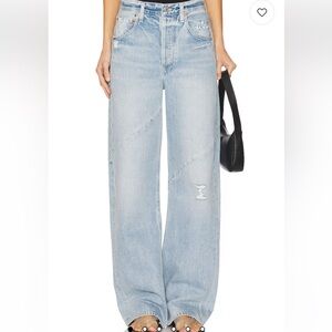 Citizens of Humanity Ayla Swirl Baggy Jeans in Hallstatt